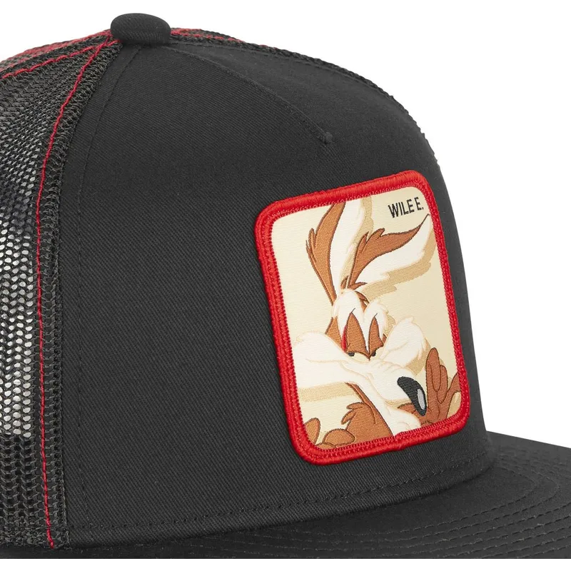 kasketter-flad-sort-snapback-coyote-looney-tunes-af-capslab