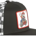 sort-og-hvid-mario-kart-casf-ju1-super-mario-bros-trucker-cap-fra-capslab