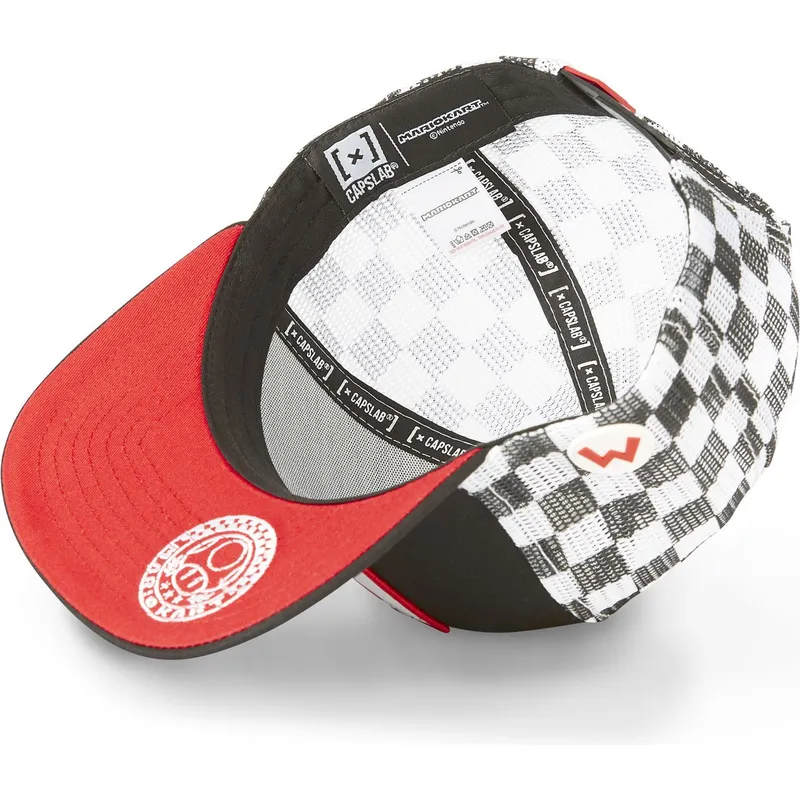 kasketter-flad-sort-snapback-mario-super-mario-bros-af-capslab