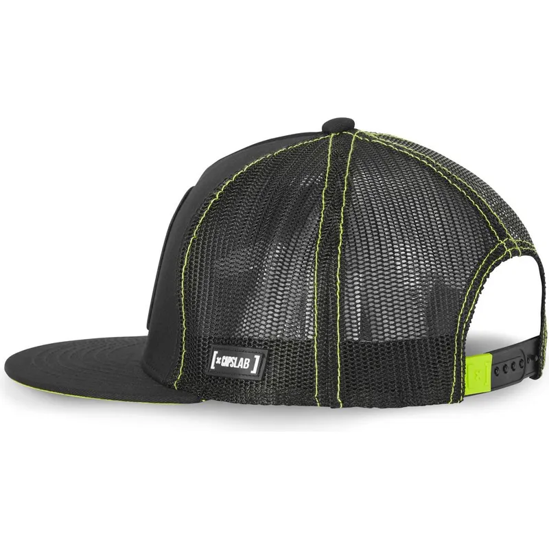 kasketter-flad-sort-snapback-rick-sanchez-rick-og-morty-af-capslab kasketter-flad-sort-snapback-rick-sanchez-rick-og-morty-af-capslab