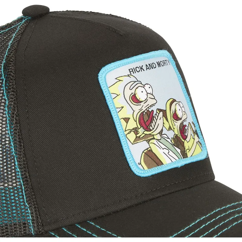 sort-trucker-kasket-rick-and-morty-re3-rick-and-morty-fra-capslab