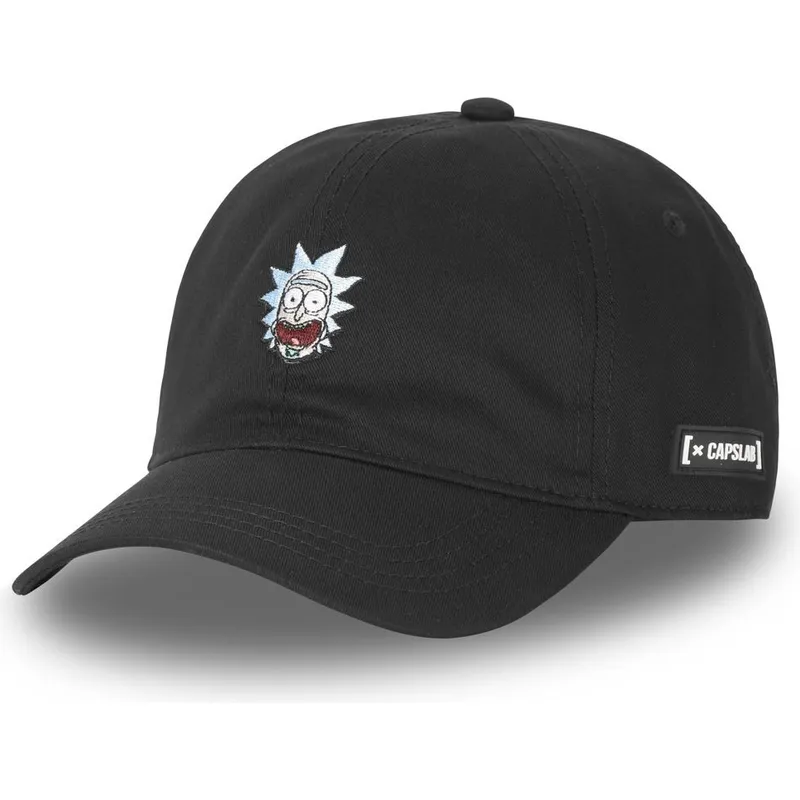 kasketter-buet-sort-justerbar-rem-rick-sanchez-rick-og-morty-af-capslab kasketter-buet-sort-justerbar-rem-rick-sanchez-rick-og-morty-af-capslab