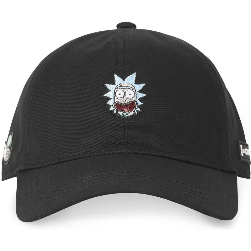 kasketter-buet-sort-justerbar-rem-rick-sanchez-rick-og-morty-af-capslab kasketter-buet-sort-justerbar-rem-rick-sanchez-rick-og-morty-af-capslab