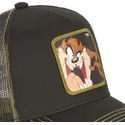 brun-trucker-kasket-tasmansk-djaevel-ta1-looney-tunes-fra-capslab