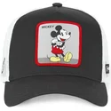 trucker-kasket-sort-og-hvid-mickey-mouse-cas-mic4-disney-fra-capslab