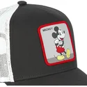 trucker-kasket-sort-og-hvid-mickey-mouse-cas-mic4-disney-fra-capslab