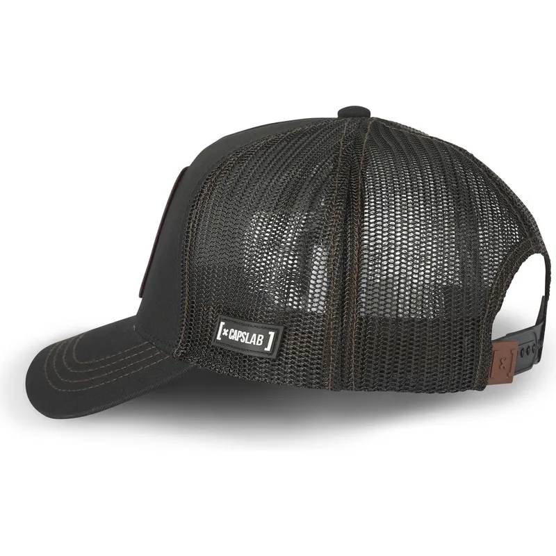 kasketter-buet-sort-snapback-mario-super-mario-bros-af-capslab kasketter-buet-sort-snapback-mario-super-mario-bros-af-capslab