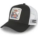 trucker-kasket-sort-og-hvid-mario-kart-dri2-super-mario-bros-fra-capslab