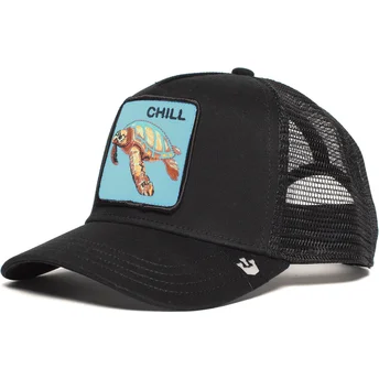 kasketter-buet-sort-snapback-the-farm-af-goorin-bros