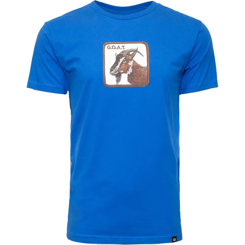 t-shirt-kort-aerme-bla-fra-camiseta-manga-corta-azul-cabra-goat-flat-hand-the-farm-the-farm-af-goorin-bros