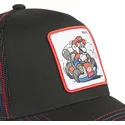 capslab-mario-kart-dri1-super-mario-bros-black-trucker-hat