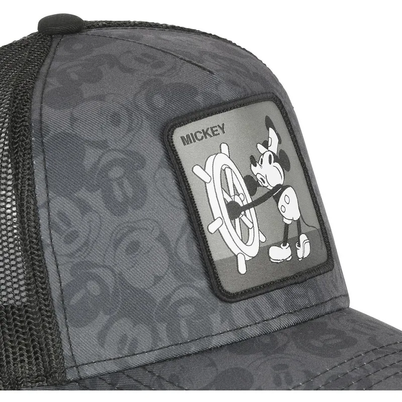 sort-trucker-kasket-mickey-mouse-vintage-key4-disney-fra-capslab