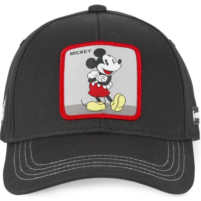 kasketter-buet-sort-justerbar-rem-mickey-mouse-disney-af-capslab kasketter-buet-sort-justerbar-rem-mickey-mouse-disney-af-capslab