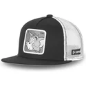 sort-og-hvid-tom-casf-t10-looney-tunes-trucker-cap-fra-capslab