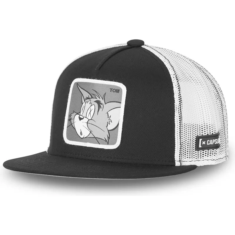 kasketter-flad-sort-snapback-tom-looney-tunes-af-capslab