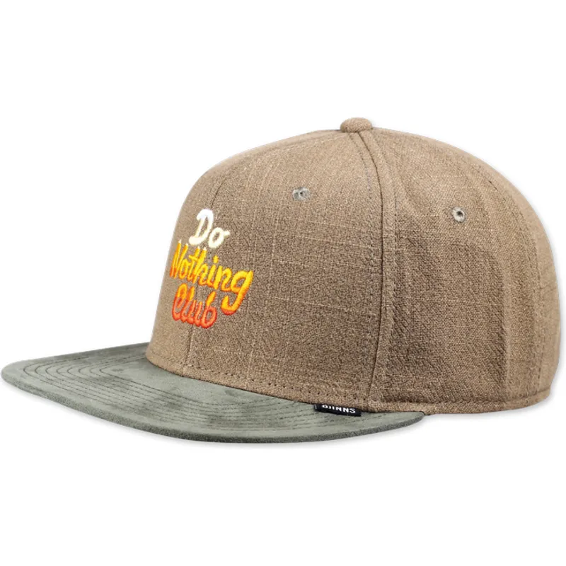 kasketter-flad-gron-snapback-af-djinns