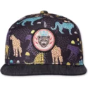 gepard-linen-djinns-sort-flad-snapback-kasket