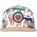 kasketter-flad-beige-snapback-af-djinns