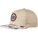 kasketter-flad-beige-snapback-af-djinns