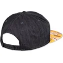 snapback-kasket-i-sort-og-gul-lucky-cat-linen-rev-fra-djinns