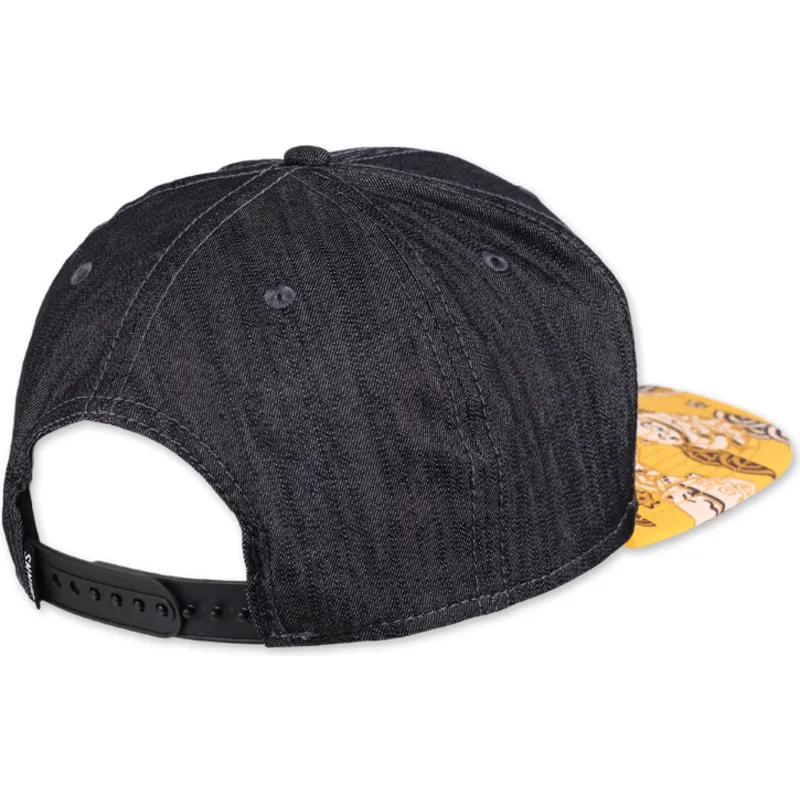 kasketter-flad-sort-snapback-af-djinns kasketter-flad-sort-snapback-af-djinns