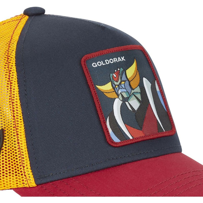 capslab-robot-grendizer-goldorak-cas-gol2-navy-blue-red-and-yellow-trucker-hat