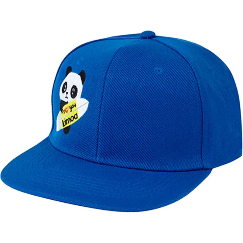 flad-bla-snapback-kasket-panda-by-domingo-zapata-fra-kimoa