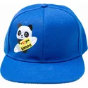 flad-bla-snapback-kasket-panda-by-domingo-zapata-fra-kimoa