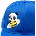flad-bla-snapback-kasket-panda-by-domingo-zapata-fra-kimoa