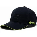 kasketter-buet-sort-justerbar-rem-fernando-alonso-fra-aston-martin-formula-1-af-kimoa