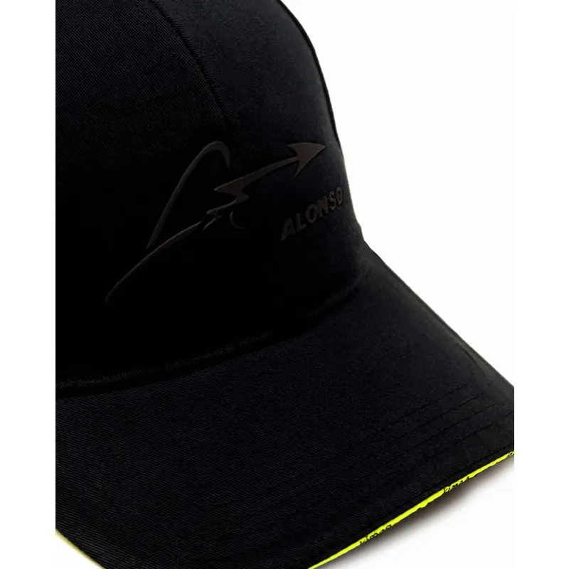 kasketter-buet-sort-justerbar-rem-fernando-alonso-fra-aston-martin-formula-1-af-kimoa