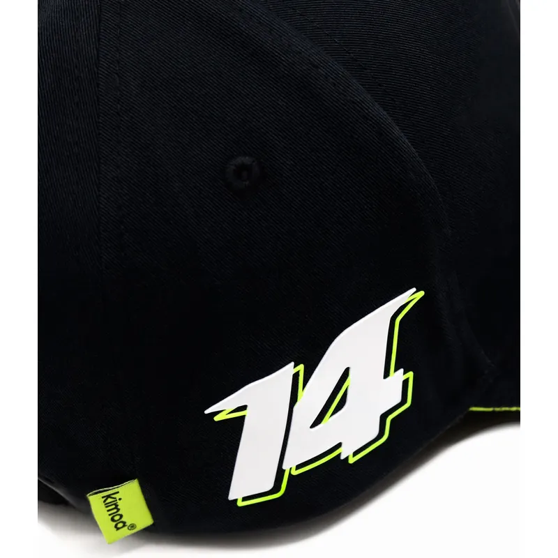 kasketter-buet-sort-justerbar-rem-fernando-alonso-fra-aston-martin-formula-1-af-kimoa