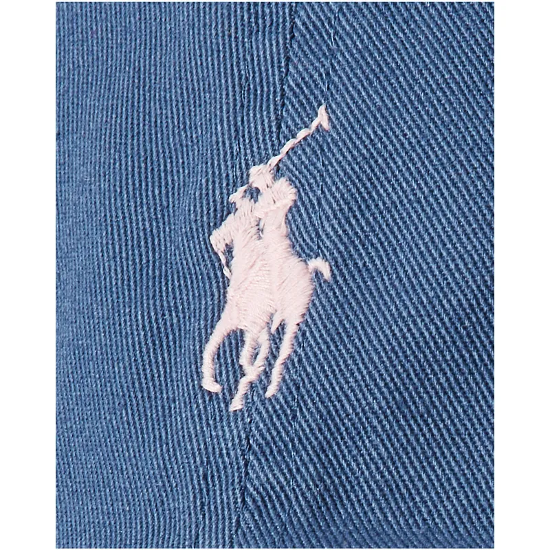 kasketter-buet-marinebla-justerbar-rem-af-polo-ralph-lauren
