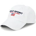 kasketter-buet-hvid-justerbar-rem-af-polo-ralph-lauren