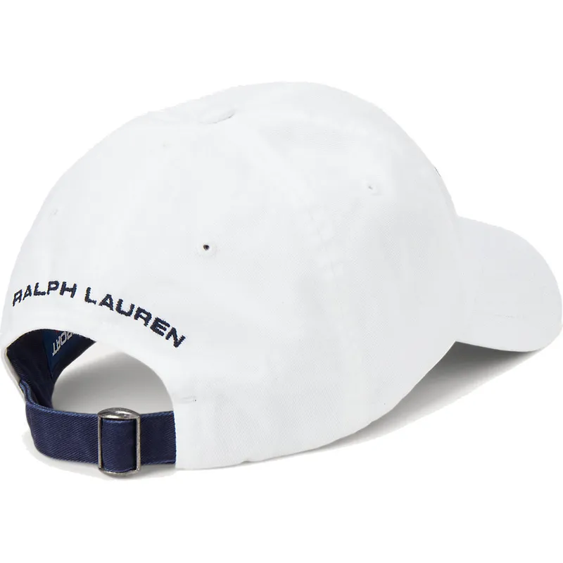 kasketter-buet-hvid-justerbar-rem-af-polo-ralph-lauren