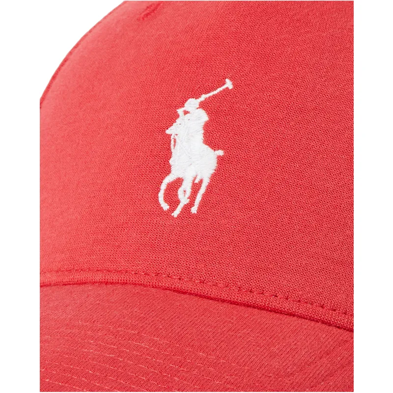 kasketter-buet-rod-snapback-af-polo-ralph-lauren