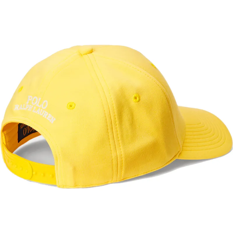 kasketter-buet-gul-snapback-af-polo-ralph-lauren
