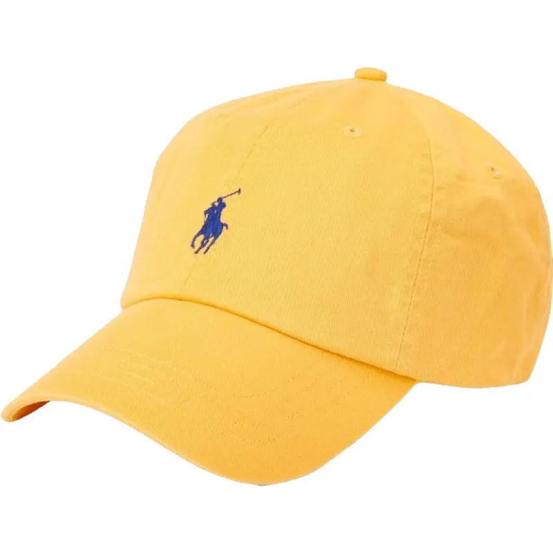 kasketter-buet-gul-justerbar-rem-af-polo-ralph-lauren kasketter-buet-gul-justerbar-rem-af-polo-ralph-lauren