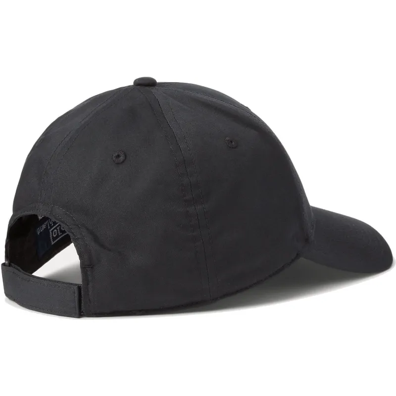 kasketter-buet-sort-justerbar-rem-af-polo-ralph-lauren