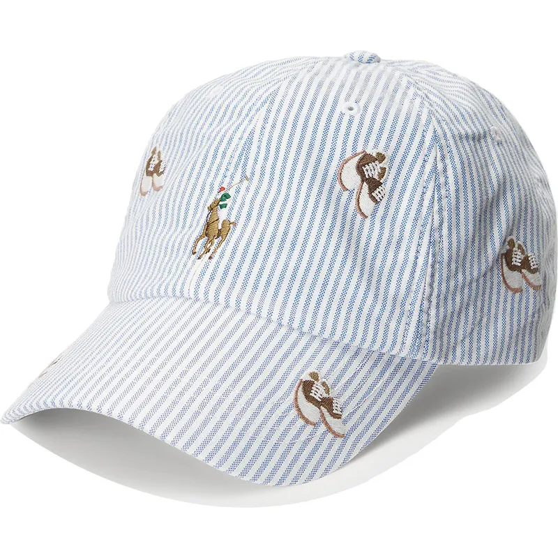 kasketter-buet-bla-justerbar-rem-af-polo-ralph-lauren kasketter-buet-bla-justerbar-rem-af-polo-ralph-lauren