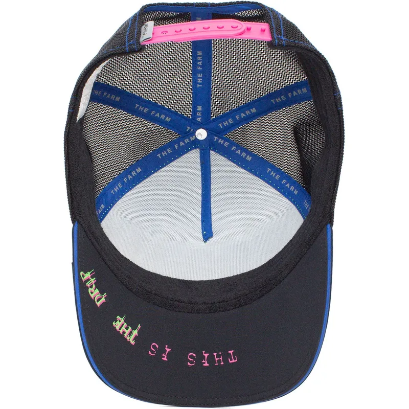 kasketter-buet-sort-snapback-the-farm-af-goorin-bros kasketter-buet-sort-snapback-the-farm-af-goorin-bros