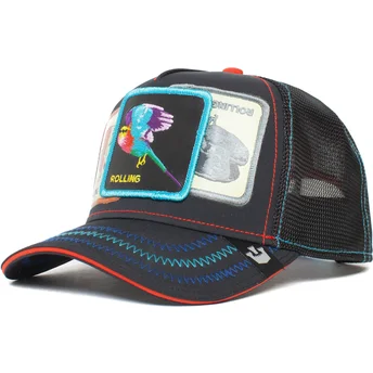 kasketter-buet-sort-snapback-the-farm-af-goorin-bros