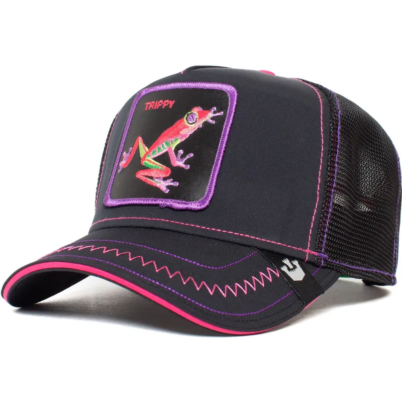 kasketter-buet-sort-snapback-the-farm-af-goorin-bros