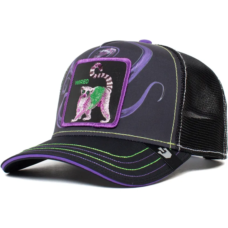 trucker-kasket-sort-lemur-wired-wwwiiired-this-is-the-drip-the-farm-fra-goorin-bros
