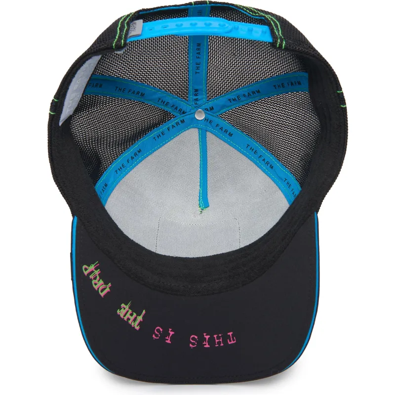 trucker-kasket-sort-guldsmed-buzzed-bbuzzzedd-this-is-the-drip-the-farm-fra-goorin-bros