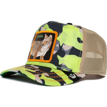 trucker-kasket-gron-camouflage-ulv-hunter-el-sorro-dorado-the-farm-fra-goorin-bros