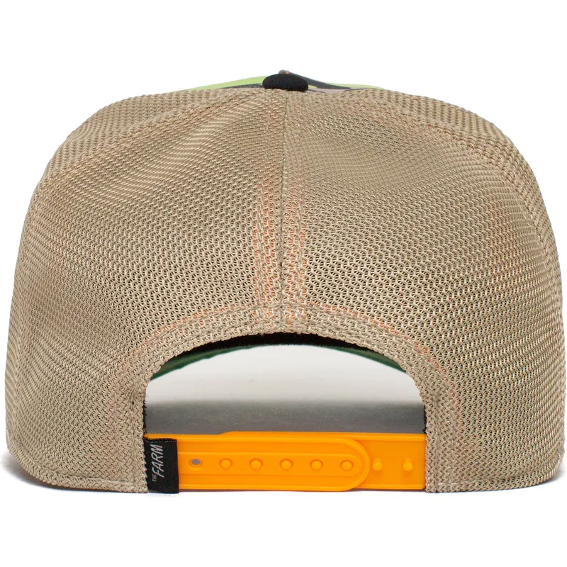trucker-kasket-gron-camouflage-ulv-hunter-el-sorro-dorado-the-farm-fra-goorin-bros