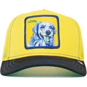 gul-og-sort-trucker-kasket-med-labrador-retriever-loyal-doggy-trip-the-farm-fra-goorin-bros