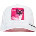 goorin-bros-cool-kitty-trip-the-farm-hvid-trucker-kasket-med-kat