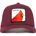 gorra-trucker-bordeaux-fugl-handsome-truckin-the-farm-fra-goorin-bros